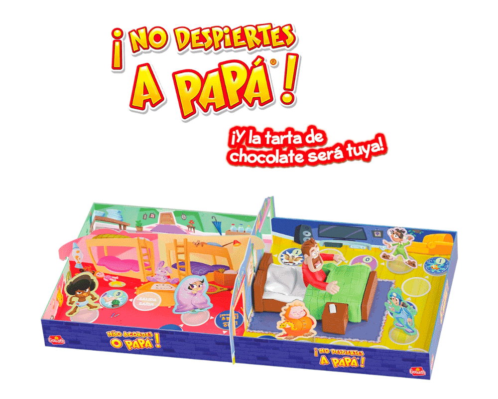 ¡No despiertes a papá! Juego de Mesa Goliath Games