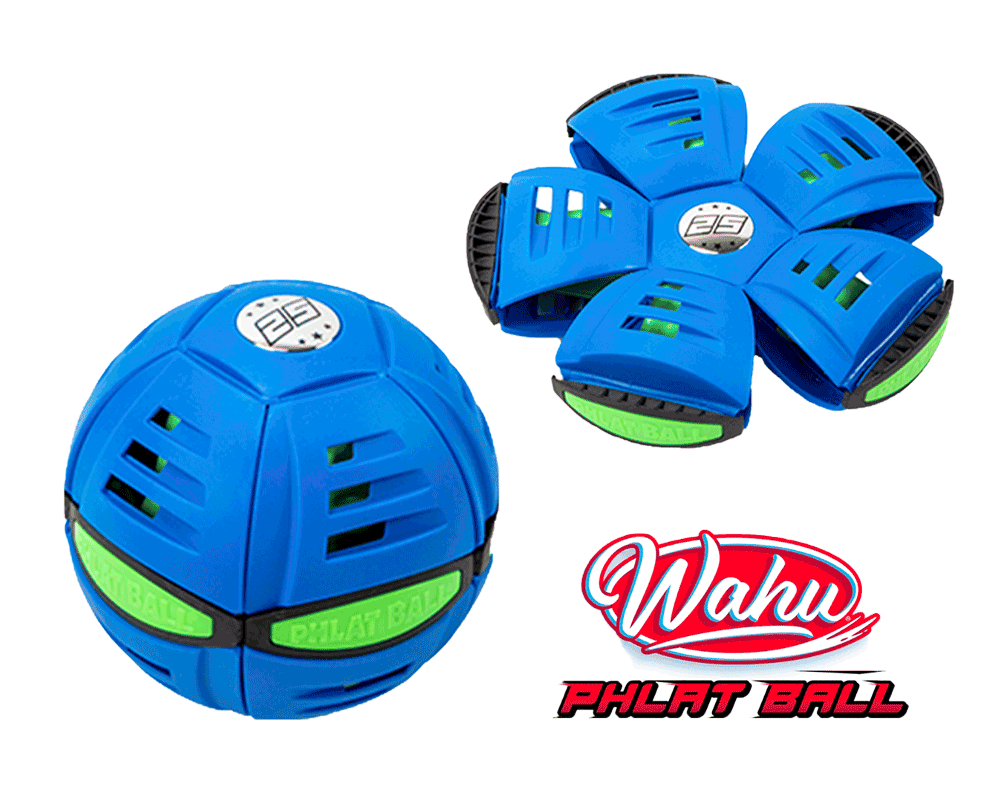 Wahu Phlat Ball (Pelota-Frisbee Azul) Goliath Games