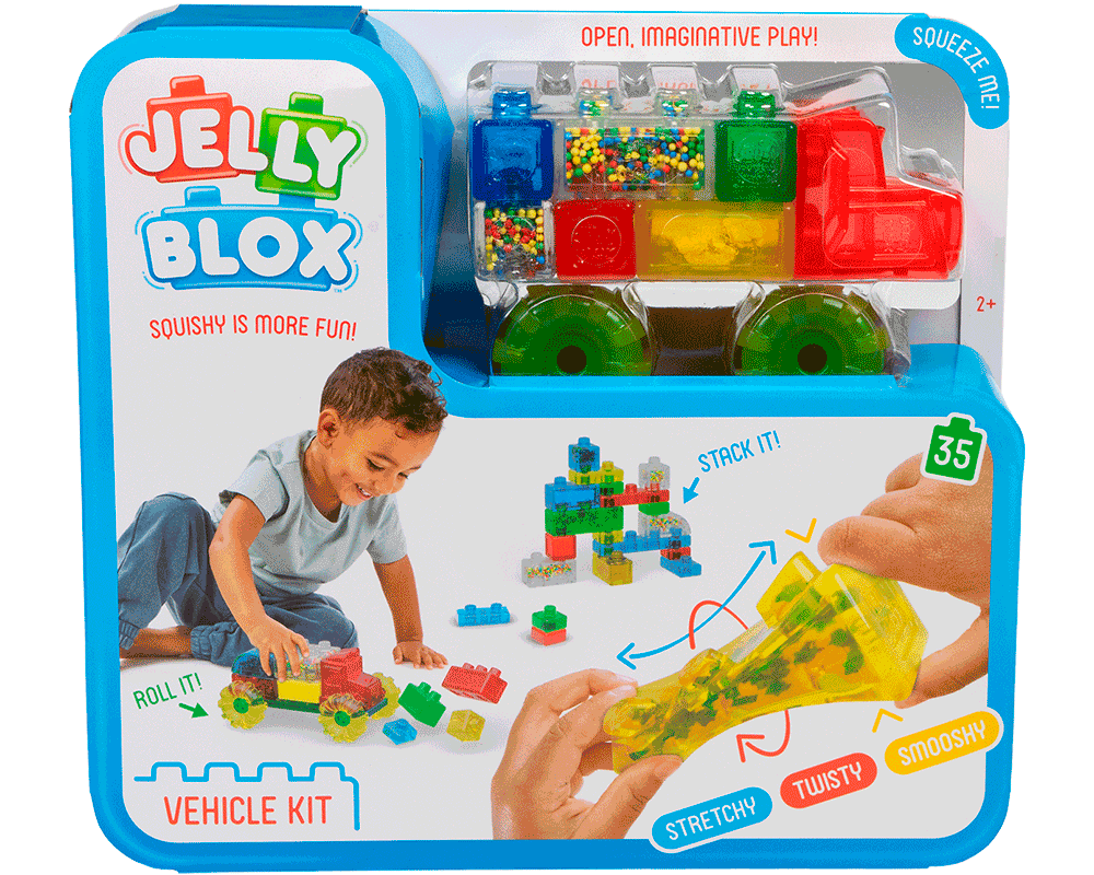 Jelly Blox Vehículo de Almacenamiento Goliath Games