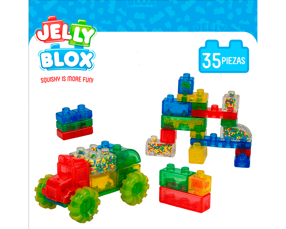 Jelly Blox Vehículo de Almacenamiento Goliath Games