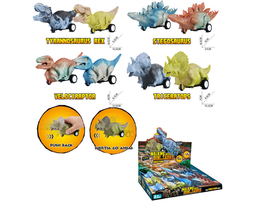 Coche de Fricción Dinosaurios Best Value Products