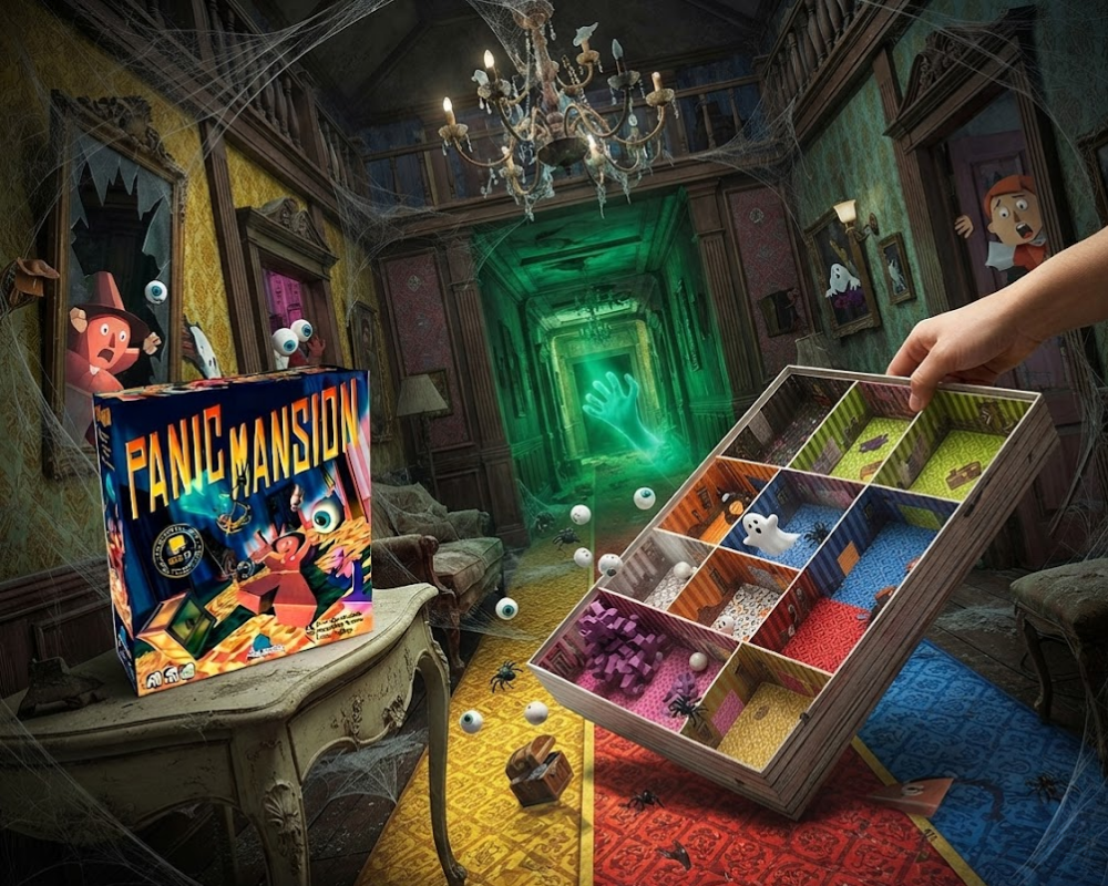 Panic Mansion Juego de Mesa Blue Orange