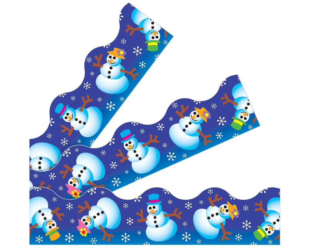 Cenefas Muñecos de Nieve. Trend Inc