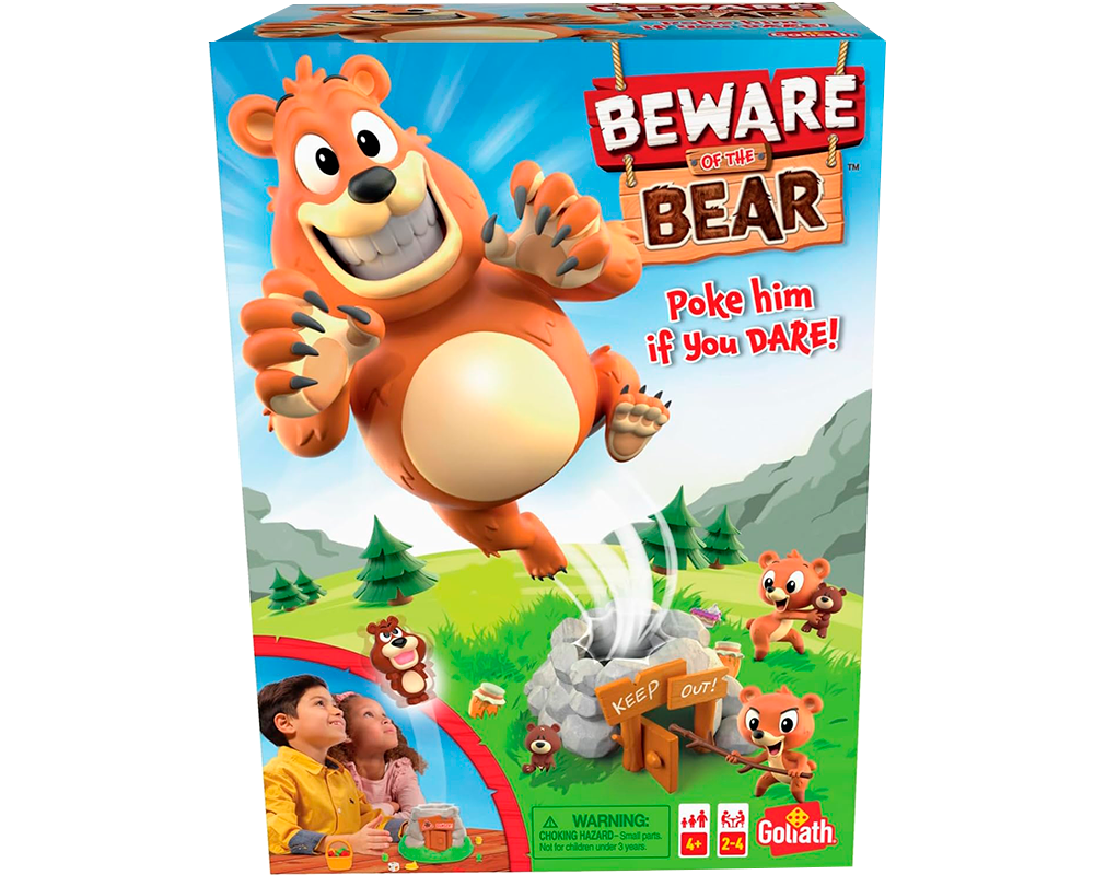 ¡Cuidado con el oso!: Juego de Mesa Goliath