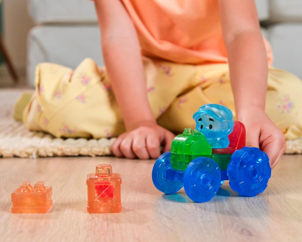 Tractor Set Jelly Blox. Juguetes Sensoriales