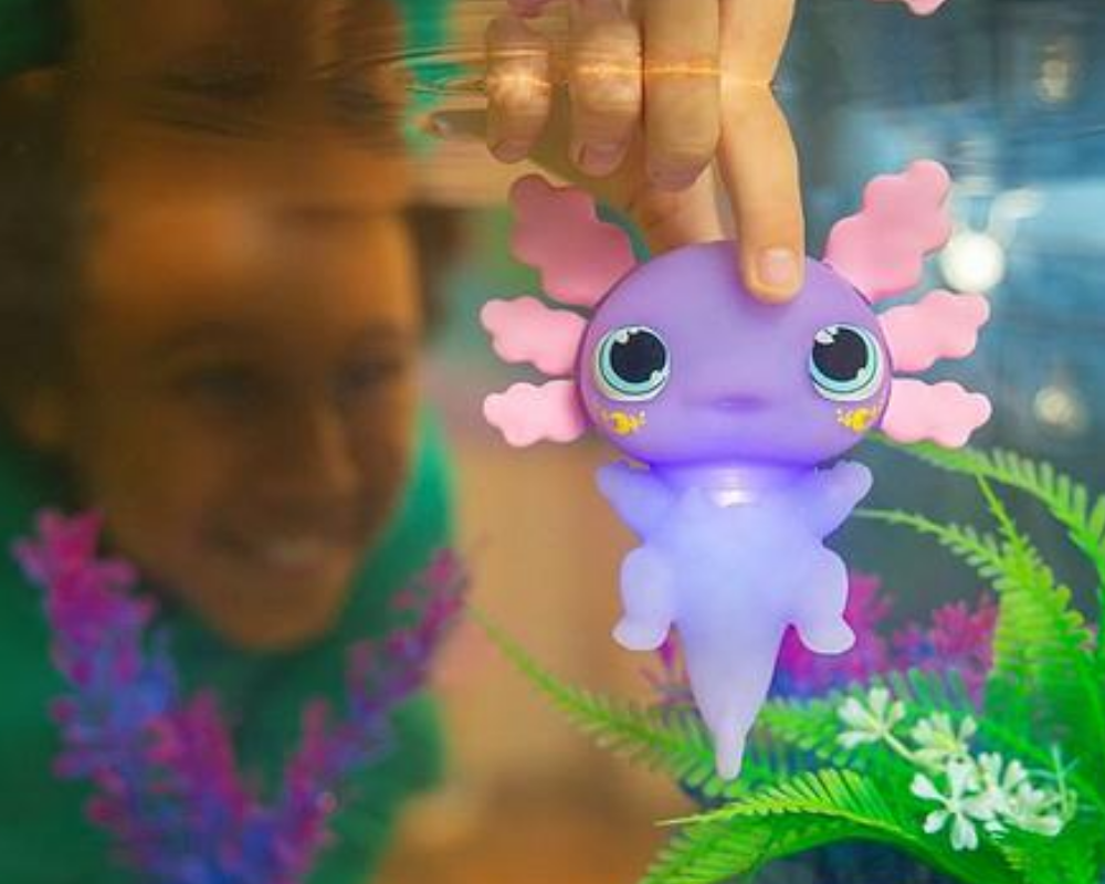 Axolotl Morado Animagic Goliath Games