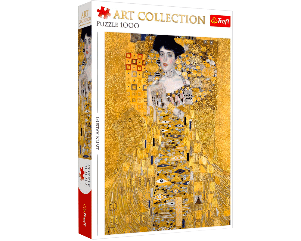 Adele, La Dama Dorada - Gustav Klimt: Rompecabezas 1000 Piezas Trefl