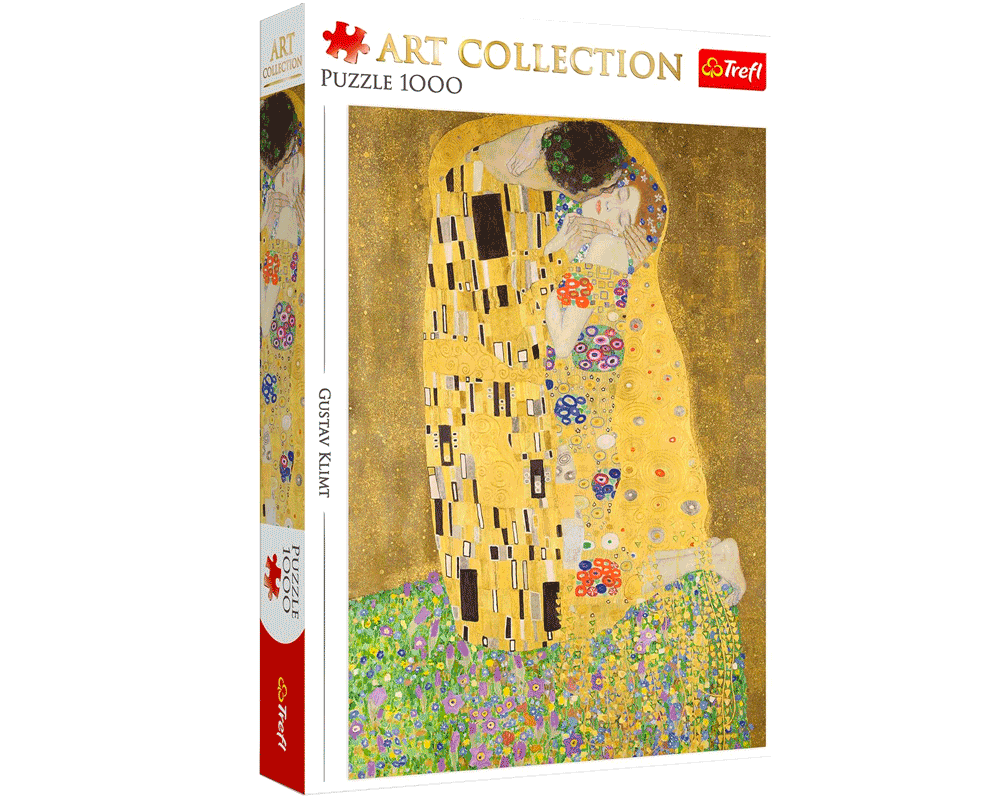 El Beso - Gustav Klimt: Rompecabezas 1000 Piezas Trefl