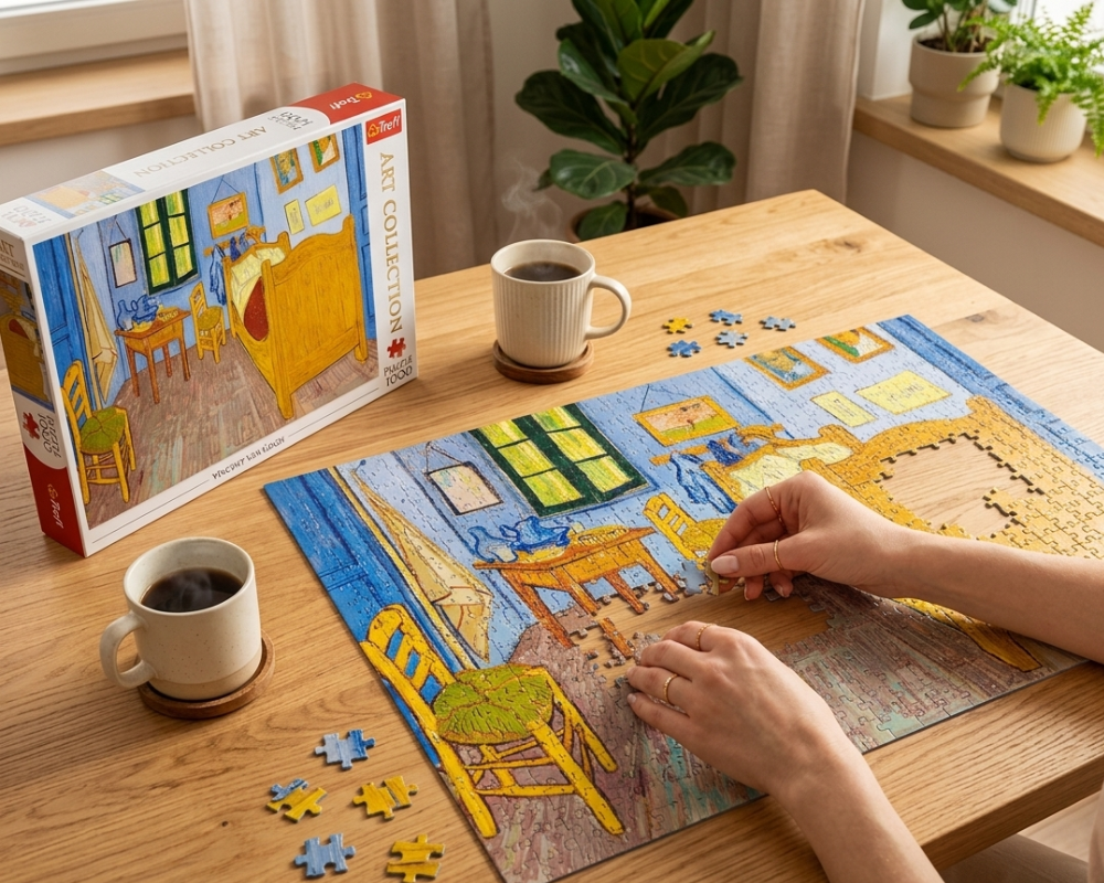 La Habitación - Vincent van Gogh: Rompecabezas 1000 Piezas Trefl