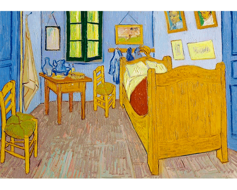 La Habitación - Vincent van Gogh: Rompecabezas 1000 Piezas Trefl