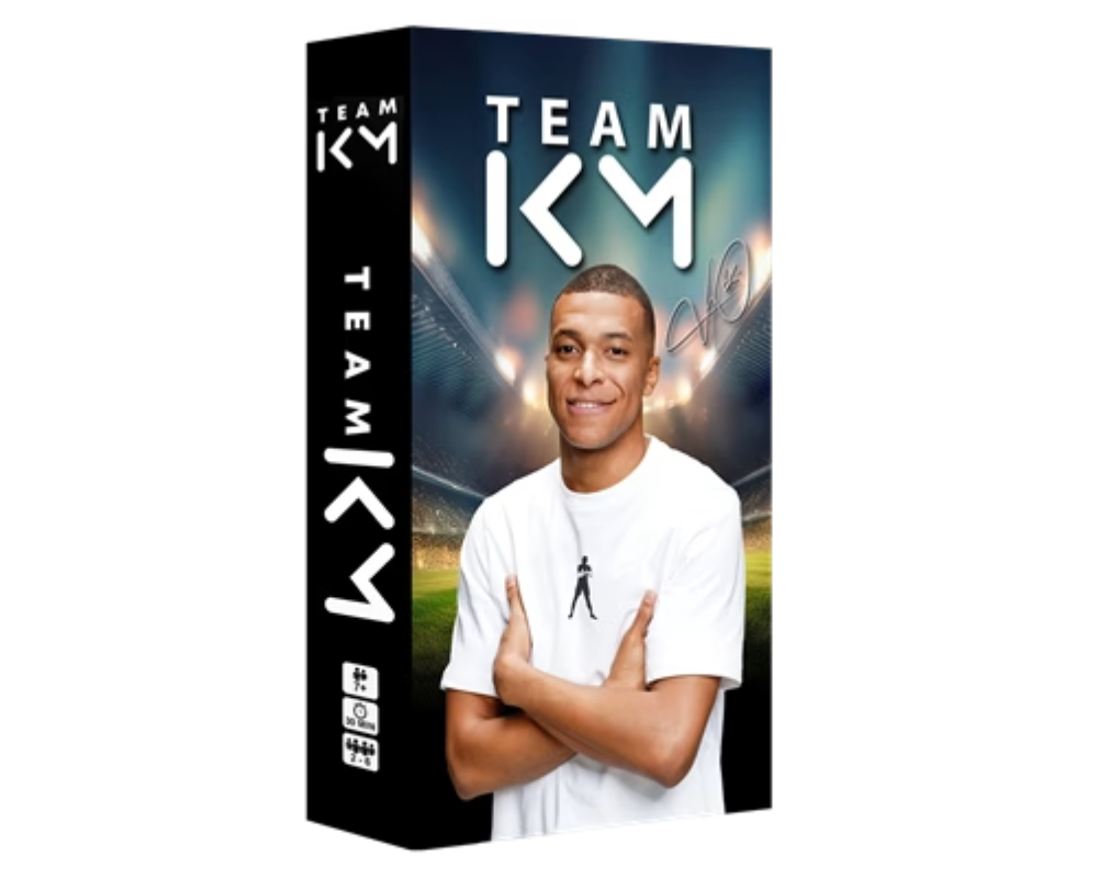 Team KM (Kylian Mbappé): Juego de Mesa en Español. Asmodee