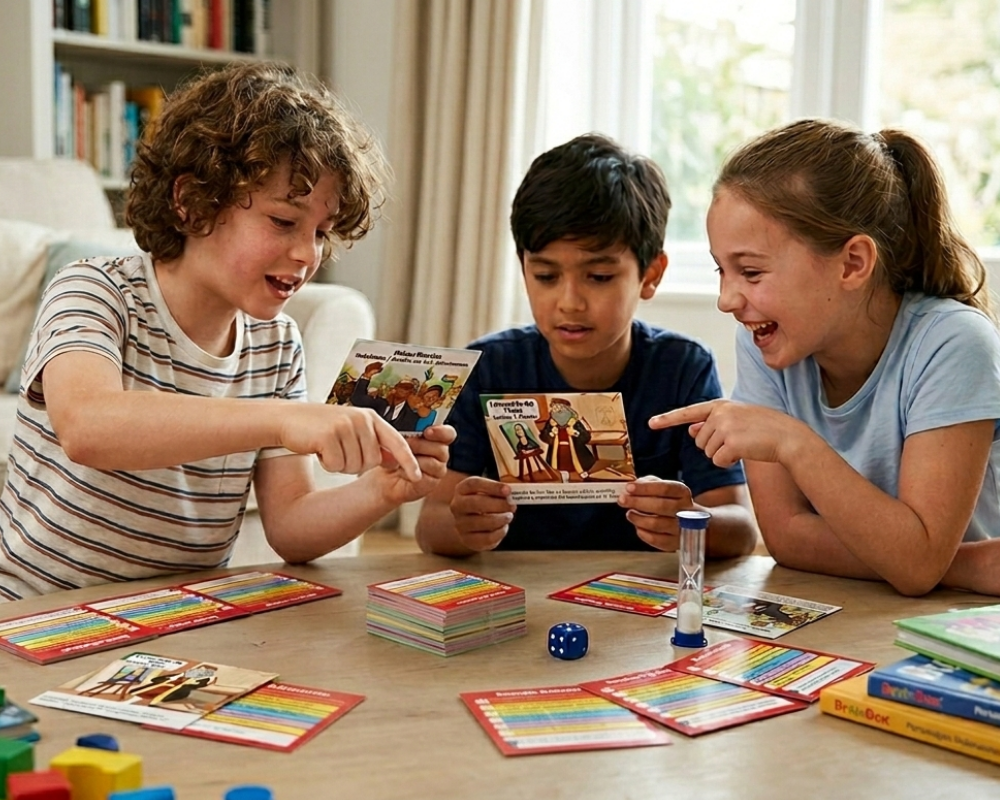 Brainbox Pocket Personajes Juego de Mesa en Español. Asmodee