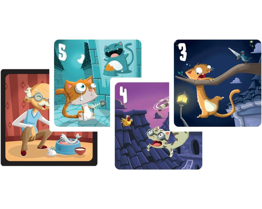 No Sin Mi Gato. Juego de Mesa en Español. Asmodee