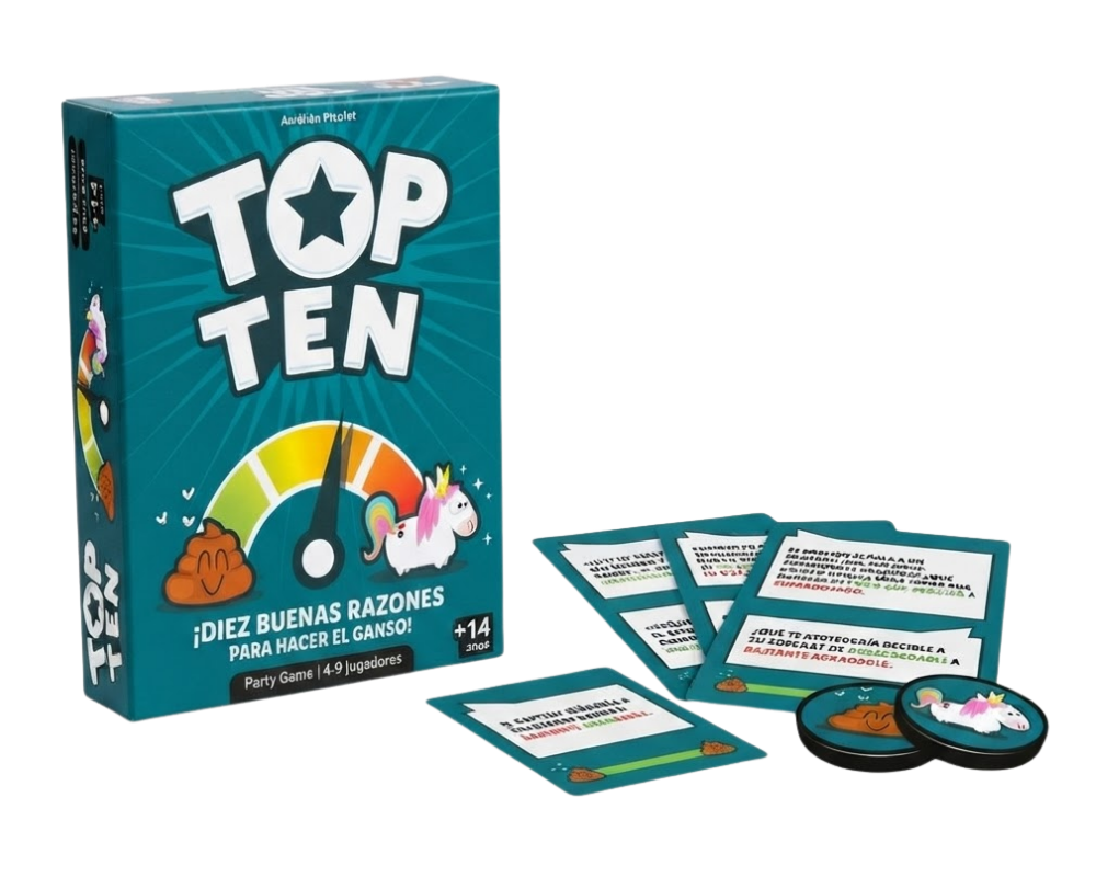 Top Ten Juego de Mesa en Español. Asmodee