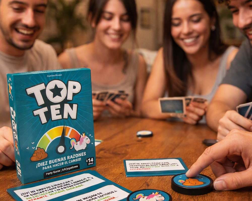 Top Ten Juego de Mesa en Español. Asmodee