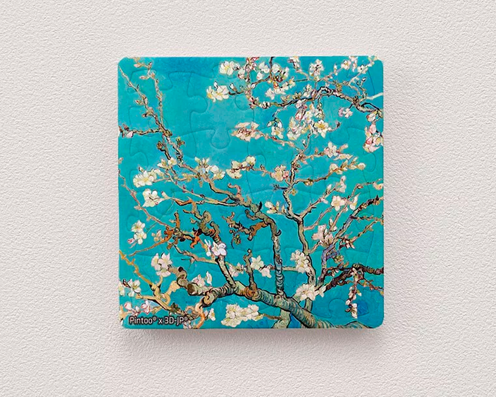 Magneto Van Gogh, Almendro en Flor: Rompecabezas 16 Piezas PieceRelax