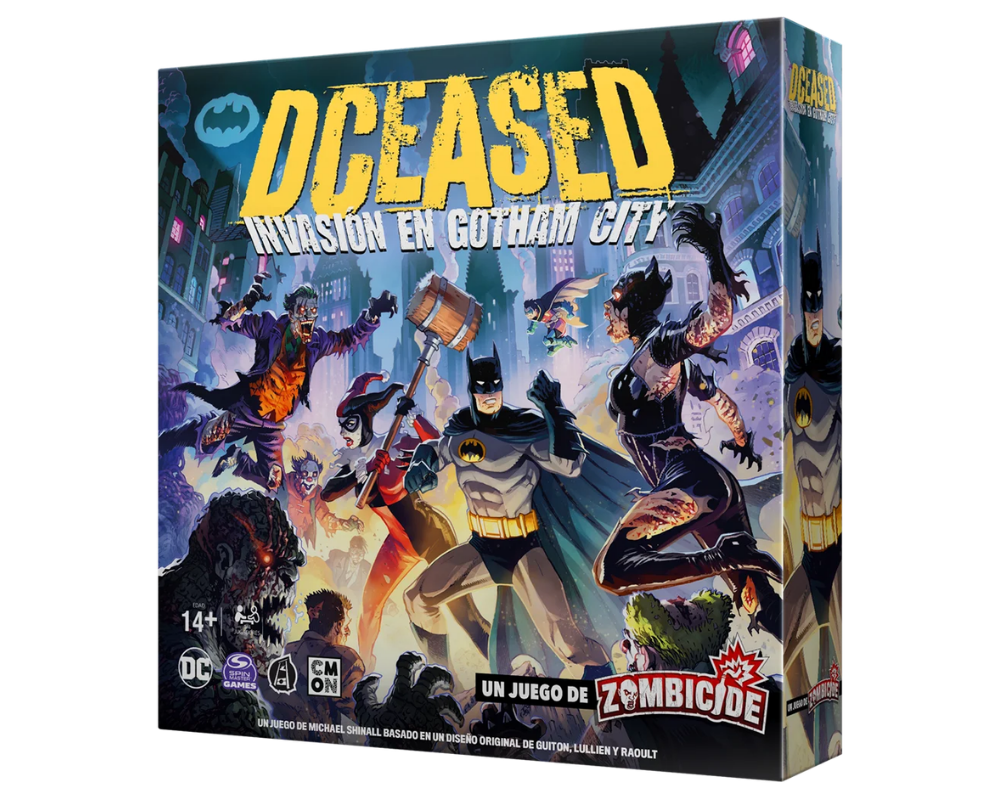 DCeased: Gotham City Outbreak Juego de Mesa en Español. Asmodee