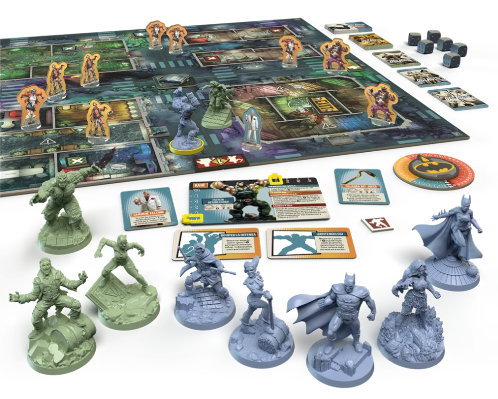 DCeased: Gotham City Outbreak Juego de Mesa en Español. Asmodee