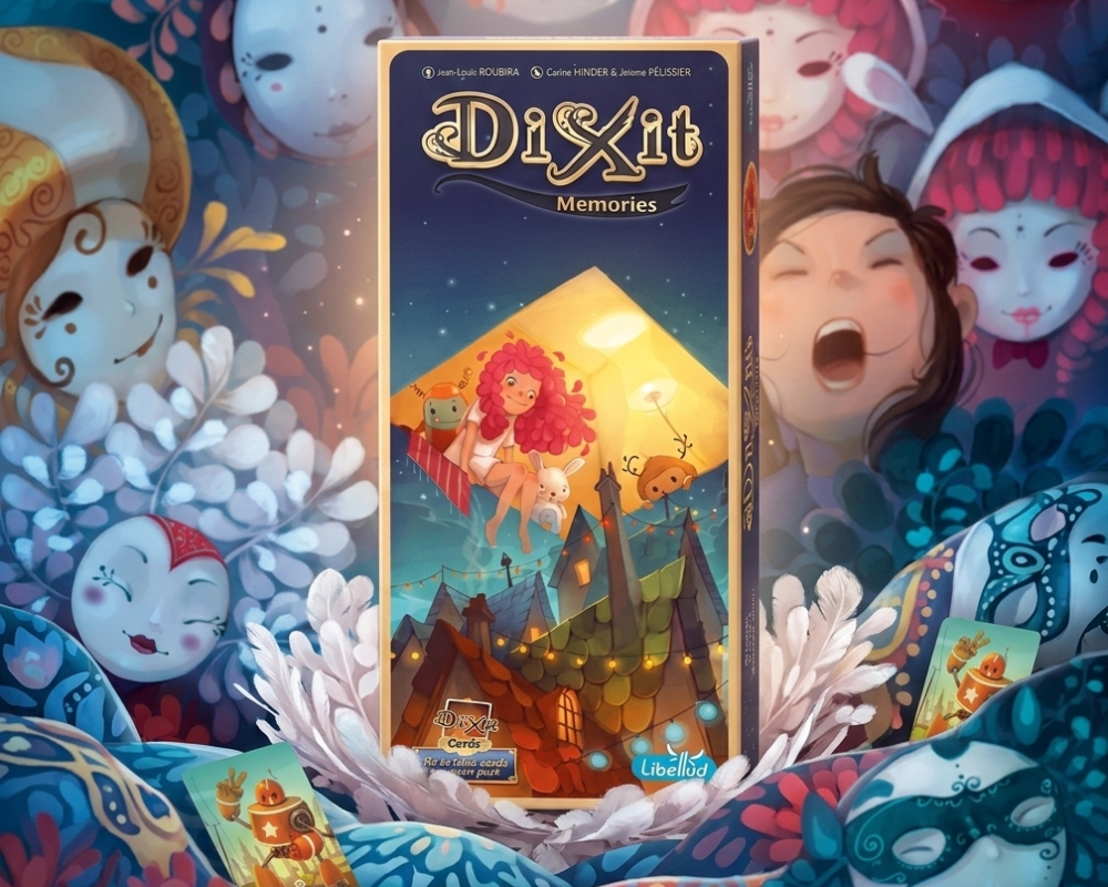 Dixit Memories Expansion Juego de Mesa en Español. Asmodee