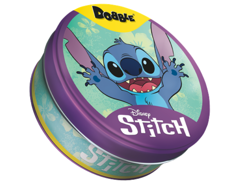Dobble Disney Stitch. Juego de Mesa en ESPAÑOL. Asmodee