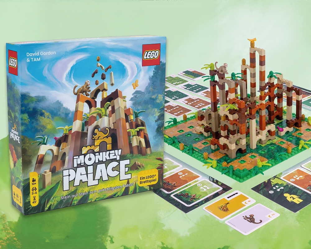 Monkey Palace Lego. Juego de Mesa en ESPAÑOL. Asmodee
