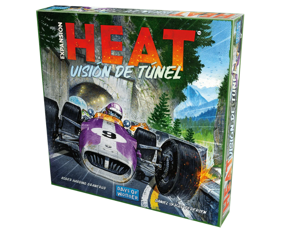 Heat: Visión de Túnel. Juego de Mesa en ESPAÑOL. Asmodee