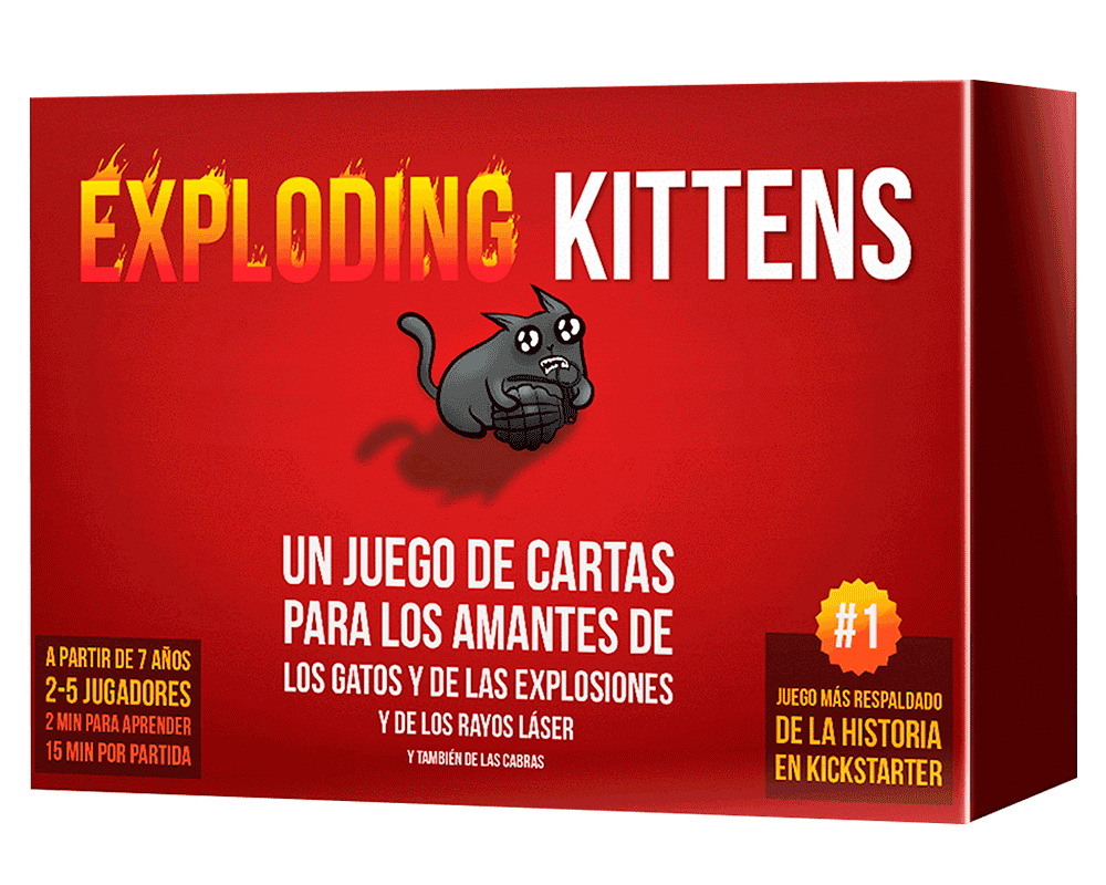 Exploding Kittens EN ESPAÑOL Juego de mesa