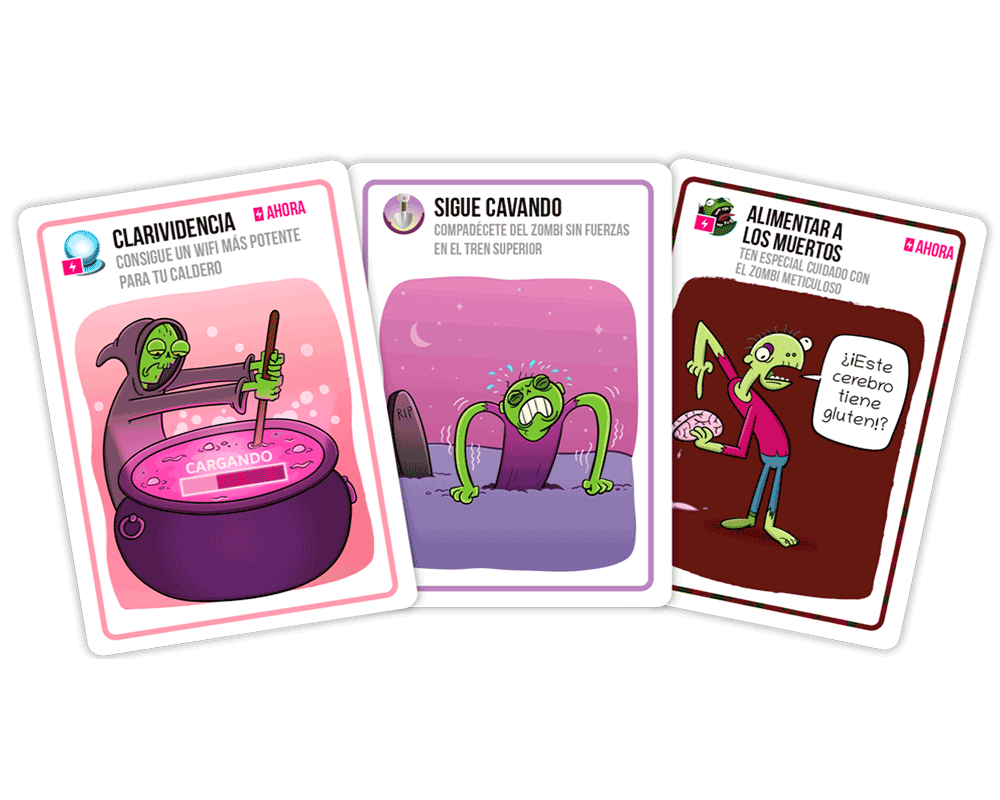 Zombie Kittens en español Juego de mesa Exploding Kittens