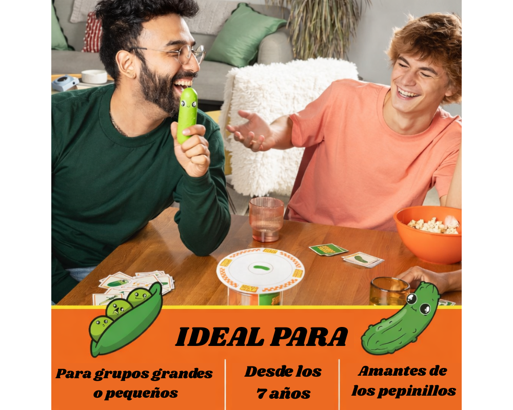 Que Te Pillo, Pepinillo. Juego de Mesa Exploding Kittens en Español. Edad 7+
