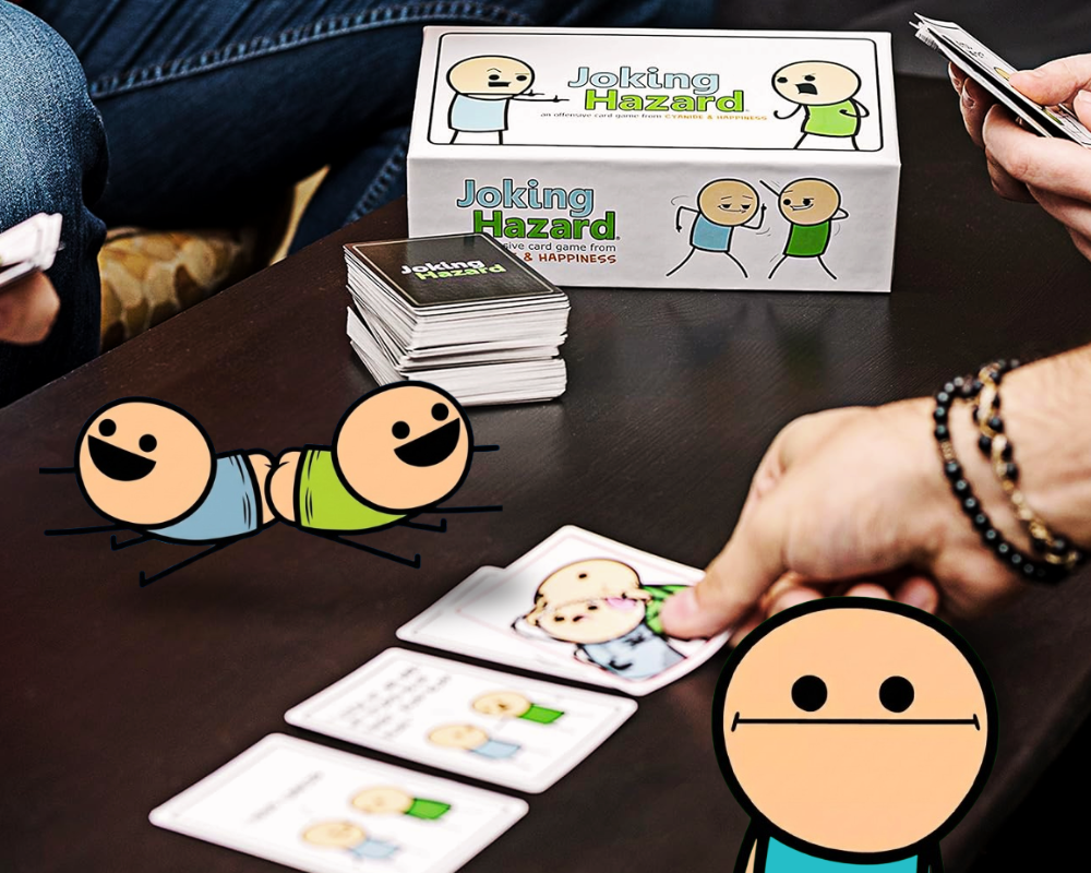 Peligro de Broma Juego de Mesa en Español Asmodee. Edad 18+