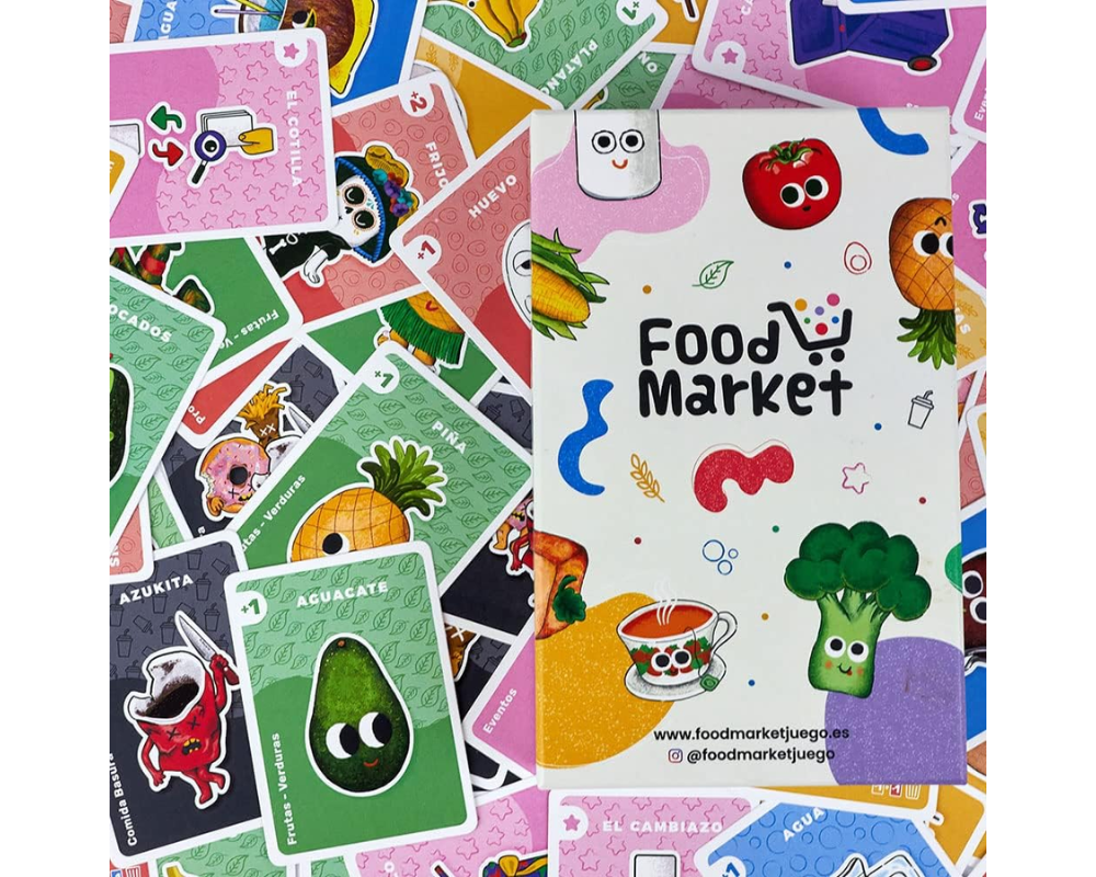 Food Market Juego de Mesa en ESPAÑOL. Asmodee