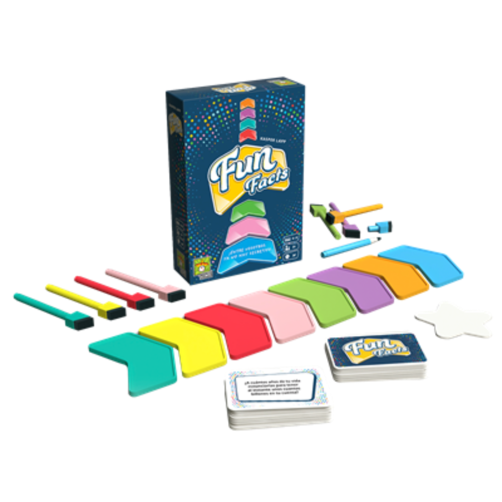 Fun Facts. Juego de Mesa en ESPAÑOL. Asmodee