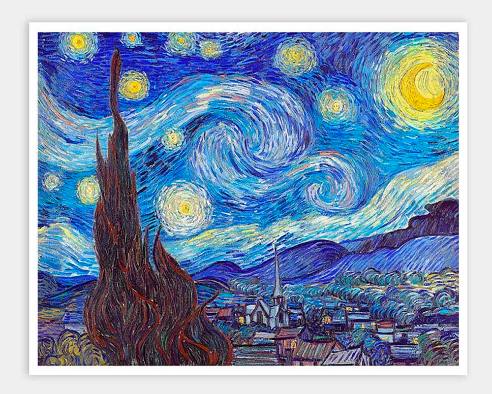 Vincent Van Gogh, Noche Estrellada: Rompecabezas de Arte 4800 Piezas Pintoo