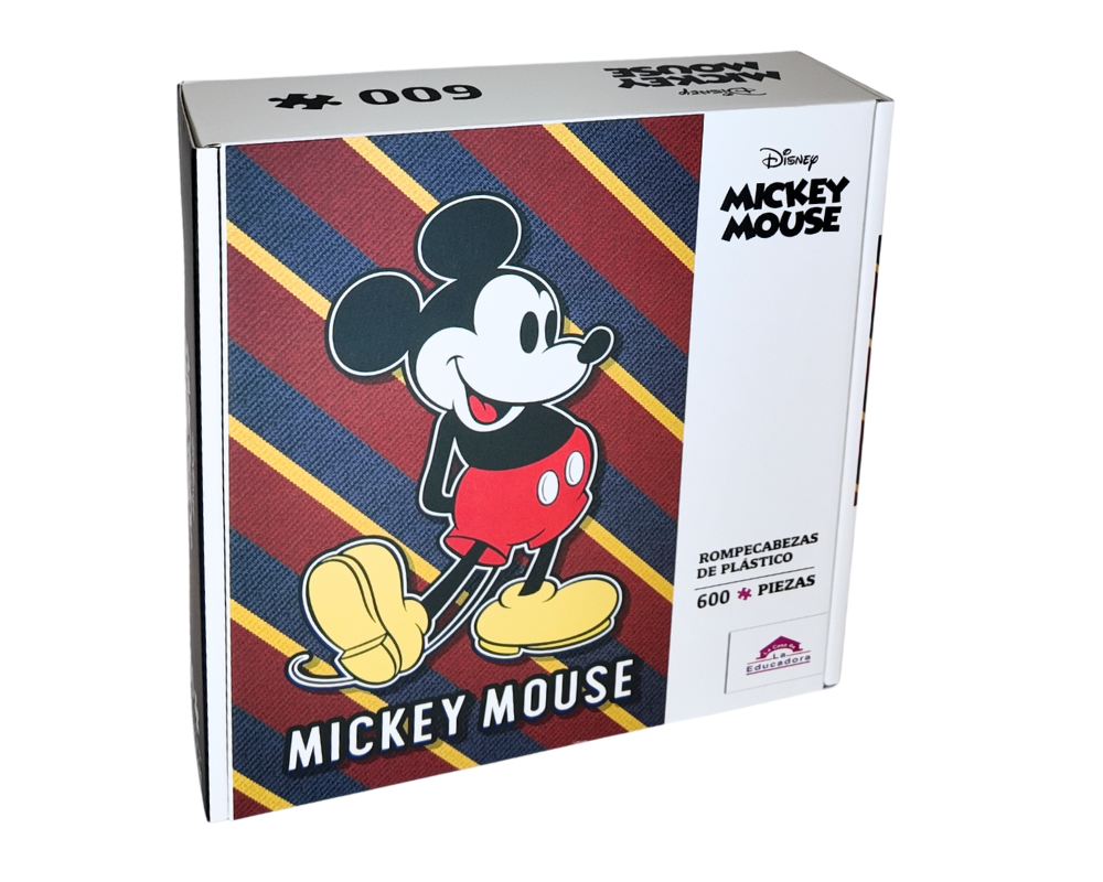 Rompecabezas Mickey University 600 Piezas de Plástico Disney