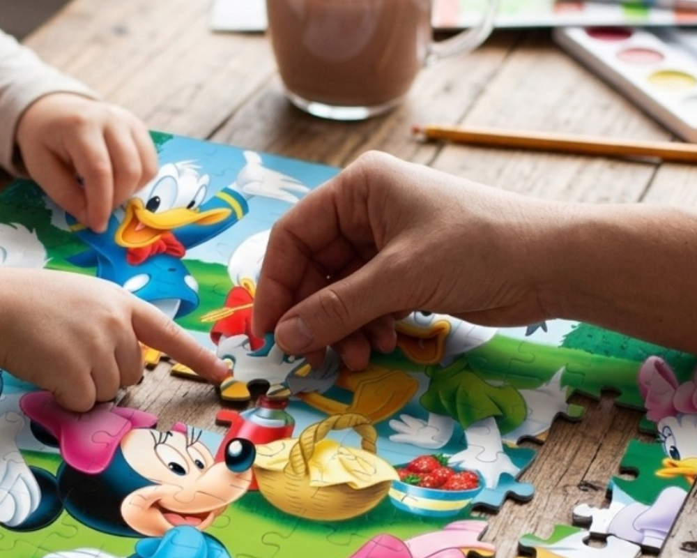 Rompecabezas Picnic con Mickey Disney 1000 Piezas De Plástico