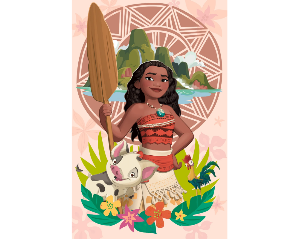 Rompecabezas Moana 1000 Piezas de Plástico Disney