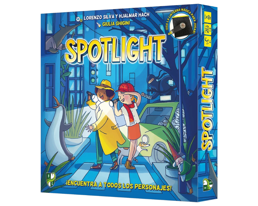 Spotlight. Juego de Mesa en ESPAÑOL. Asmodee