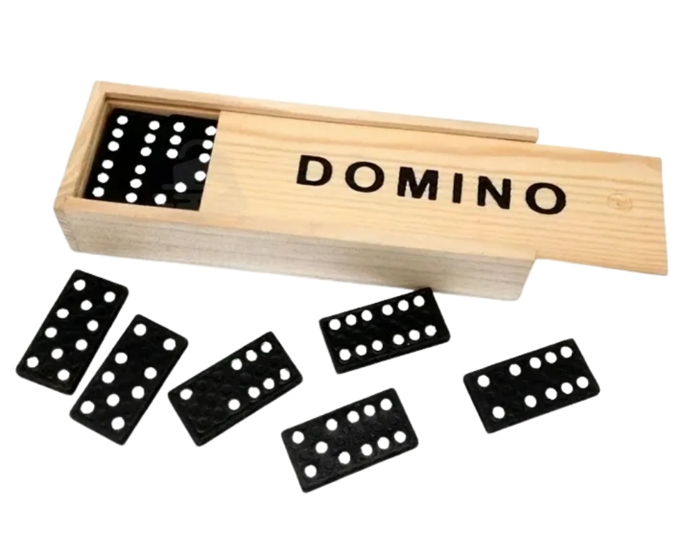 Dominó de Madera: Juegos de Salón