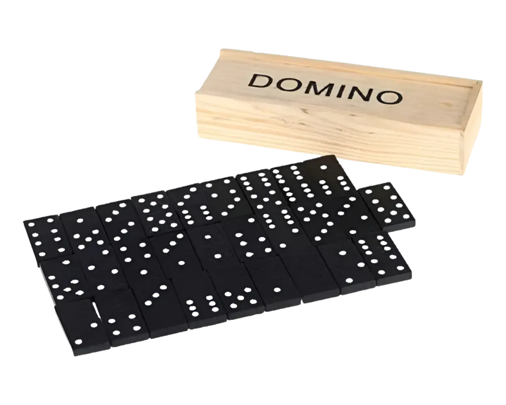 Dominó de Madera: Juegos de Salón