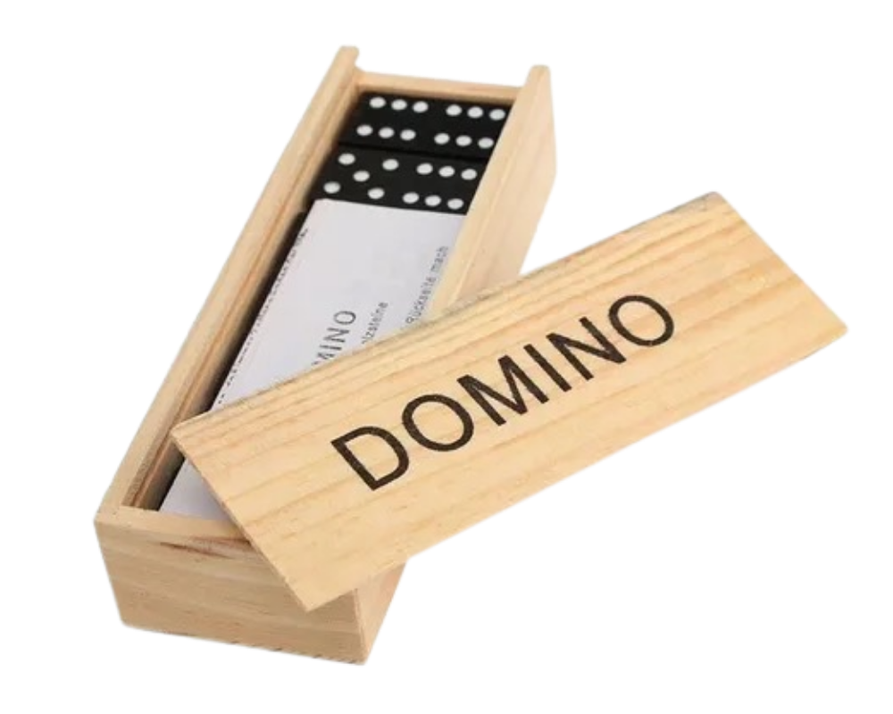 Dominó de Madera: Juegos de Salón