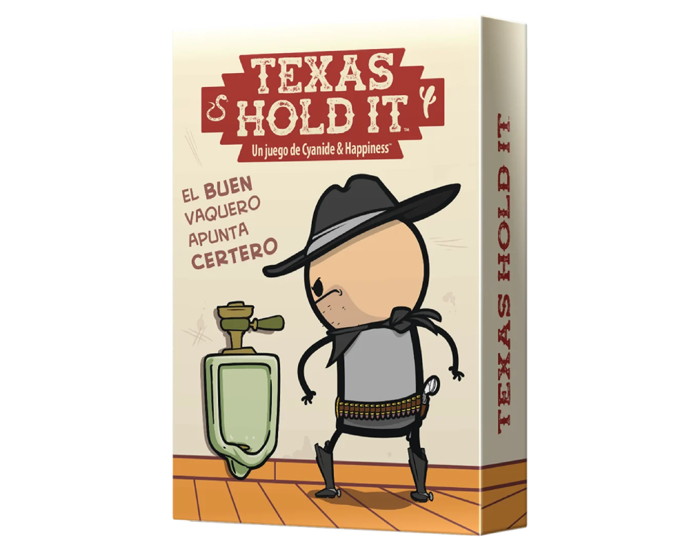 Texas Hold It Juego de Mesa en Español Asmodee. Edad 14+