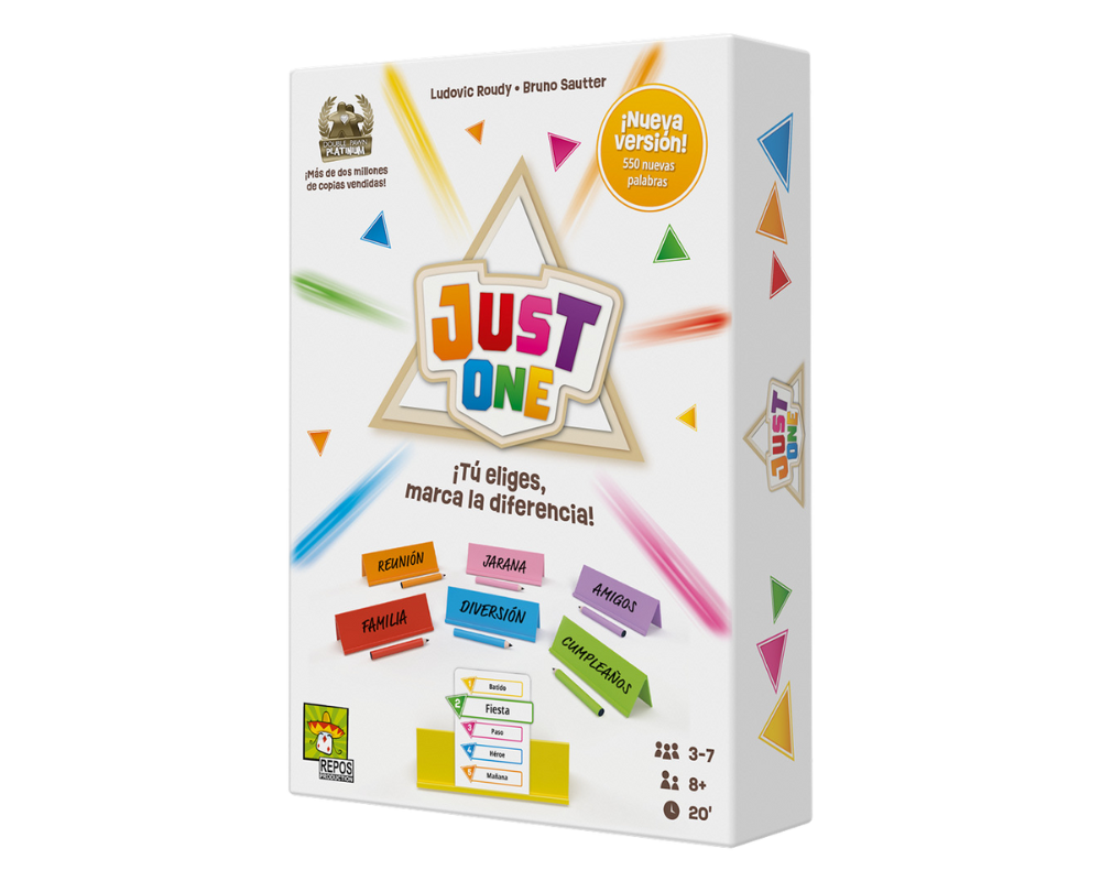Just One. Juego de Mesa en ESPAÑOL. Asmodee