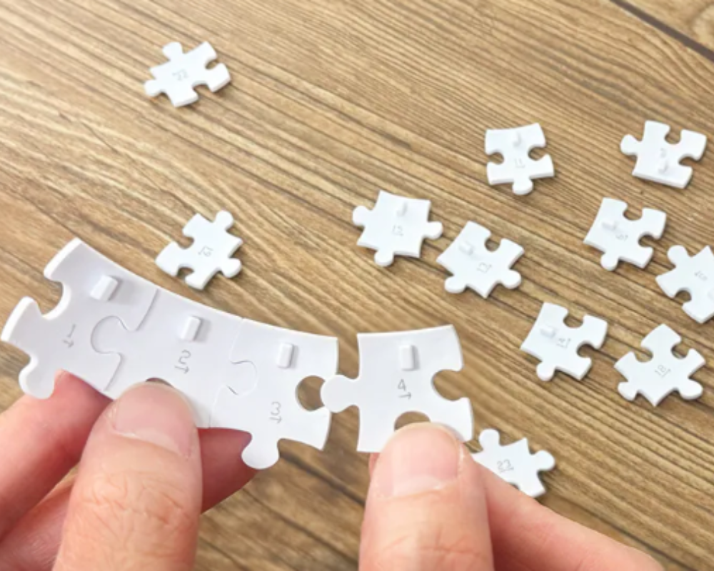 Reloj Rompecabezas Stitch Ama las Olas Disney 145 Piezas De Plástico