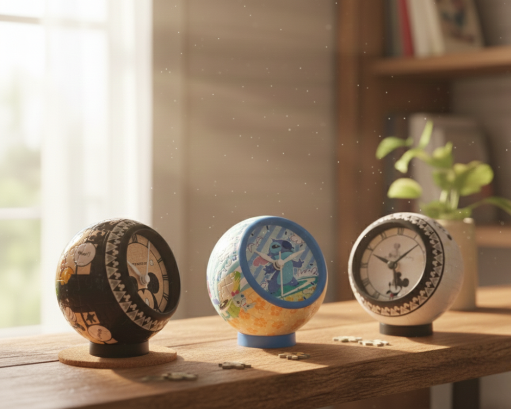 Reloj Rompecabezas Stitch Ama las Olas Disney 145 Piezas De Plástico