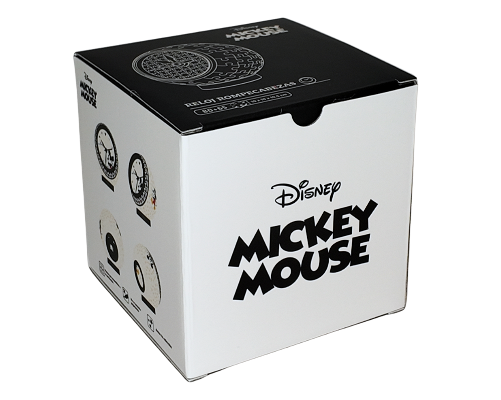 Reloj Rompecabezas Mickey Disney 145 Piezas De Plástico