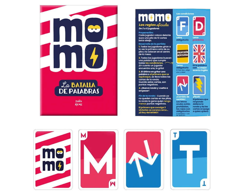 Momo Juego de Mesa en Español. Asmodee