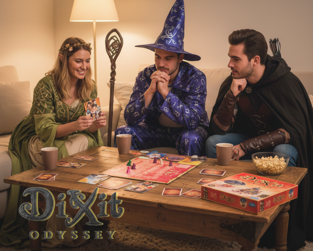 Dixit Odyssey en Español Juego de Mesa. Asmodee