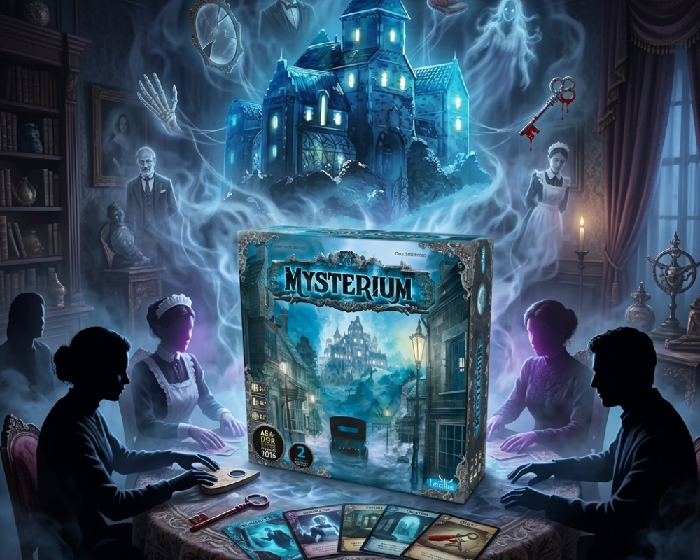 Mysterium: Juego de Mesa en Español. Asmodee