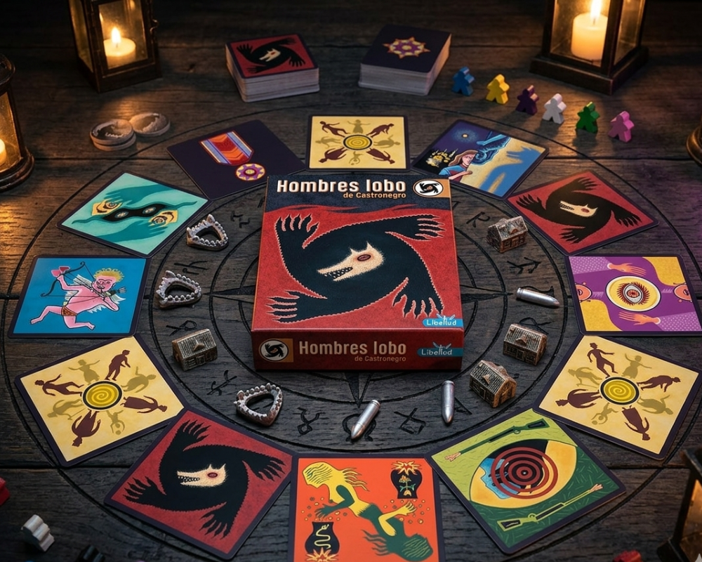 Los Hombres Lobo de Castronegro: Juego de Mesa en Español Asmodee