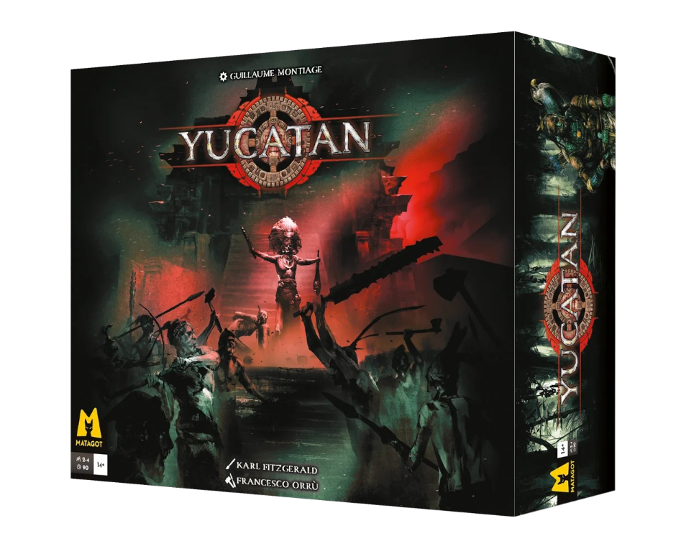 Yucatán Juego de Mesa. Marca Asmodee